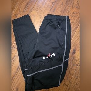 4ucycling Black Athletic Pants sz Large
